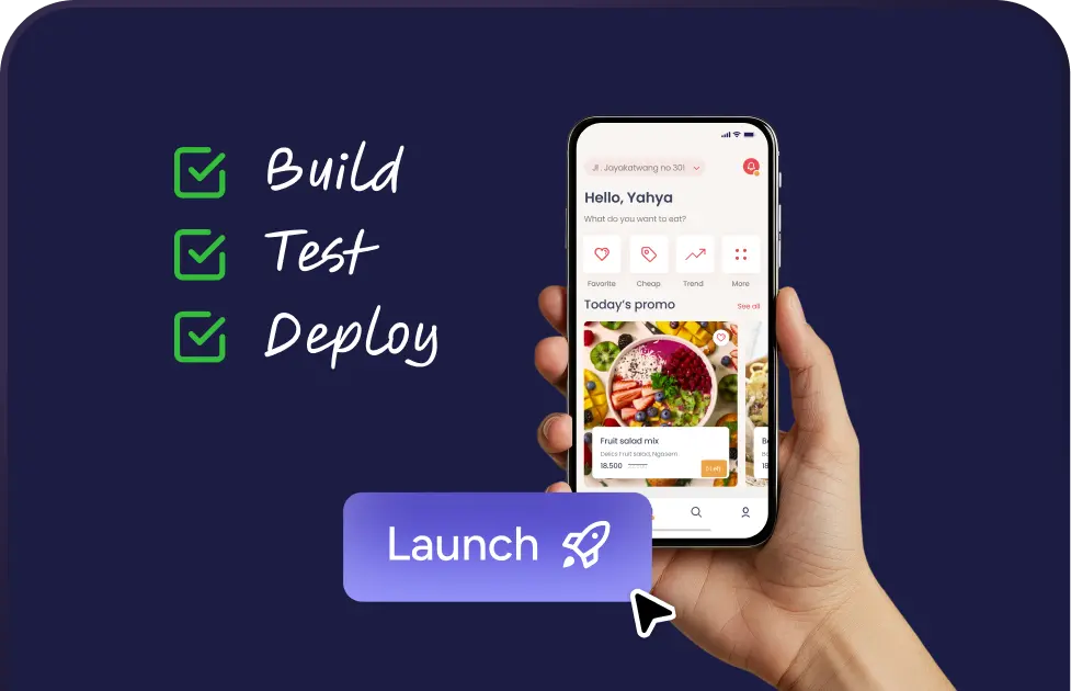 Cloud deployment status showing success screen