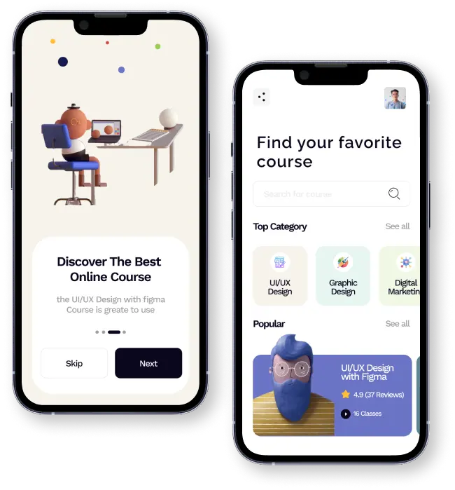 AI app builder for mobile and web